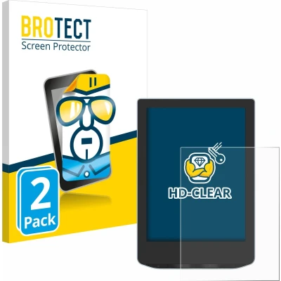 Afbeelding van BROTECT Screenprotector voor PocketBook Verse Folie Beschermfolie transparant (2 Stuks)