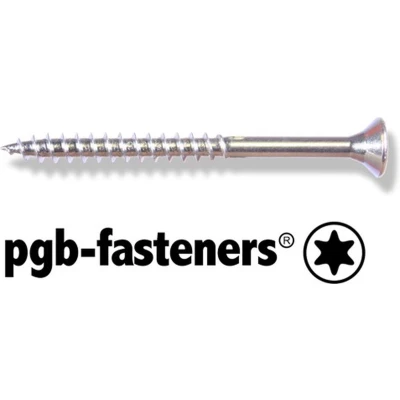 Afbeelding van PGB Fasteners Spaanplaatschroef VZK Staal 4 x 40 mm