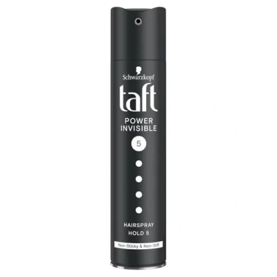 Afbeelding van Schwarzkopf Professional Taft Invisible Power Mega Strong 5 Hair Spray Hairspray