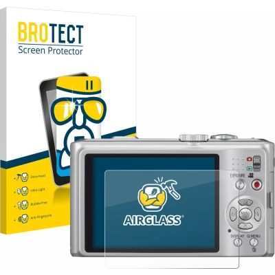 Afbeelding van BROTECT Screenprotector voor Panasonic Lumix DMC TZ10 Folie Beschermfolie Beschermglas transparant