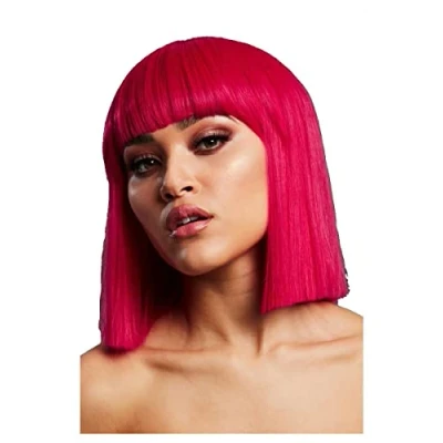 Afbeelding van Fever Lola Magenta Pink Pruik Roze