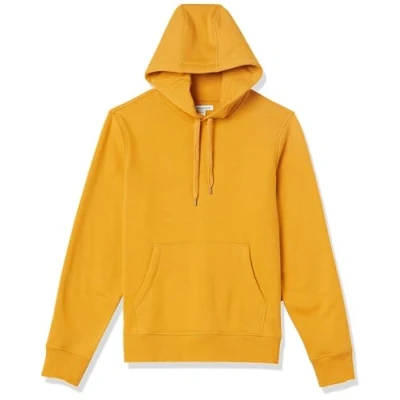 Image de Amazon Essentials Sweat à capuche en polaire (grandes tailles disponibles) Homme, Or, XS