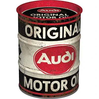 Afbeelding van Spaarpot Audi Original Motor Oil (herbruikbaar)