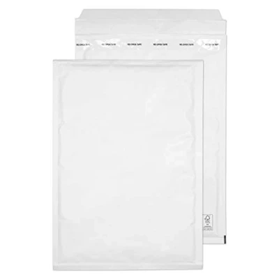 Afbeelding van 100 Luchtkussenenveloppen D/14 180x260mm wit Filmar Classic