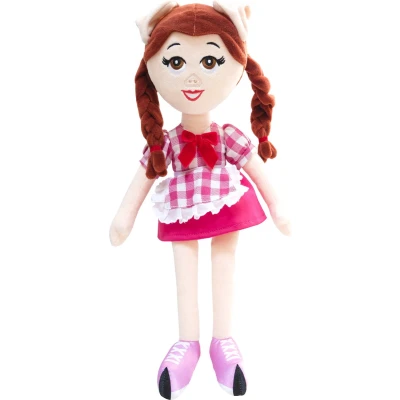 Afbeelding van K3 Knuffelpop Hanne met Muziek, 40cm