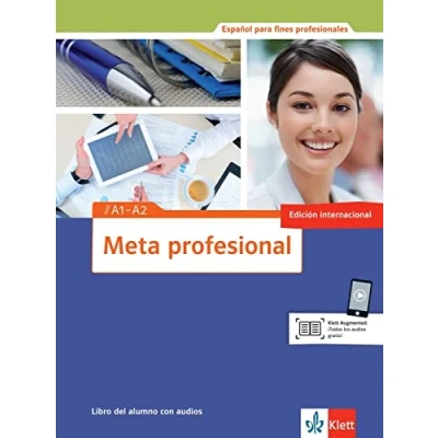 Afbeelding van Meta profesional. Libro del alumno mit Audio CD A1 A2
