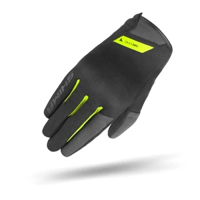 Afbeelding van SHIMA ONE EVO Motorhandschoenen voor heren, textiel, kort, pantserbescherming, geperforeerd, geventileerd, versterkt, licht, motorcrosshandschoenen, rood, maat 3XL