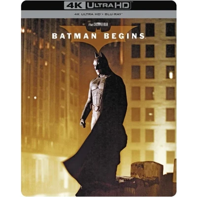 Afbeelding van Batman Begins (2005) (4K Ultra HD Blu ray) (Steelbook)