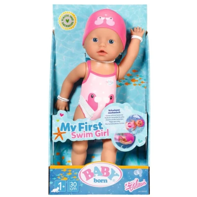Afbeelding van BABY born My First Swim Girl Babypop 30cm