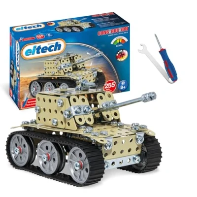 Afbeelding van Eitech Bouwdoos Constructiespeelgoed Tank II 255 onderdelen