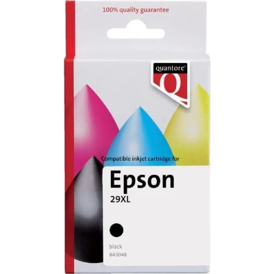 Afbeelding van Inktcartridge Quantore alternatief tbv Epson 29XL T299140 zwart