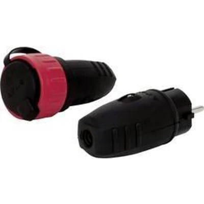 Afbeelding van REV 0502002555 Stekker met randaarde 230 V Zwart IP44