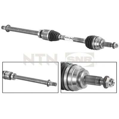 Afbeelding van SNR DK55.071 Aandrijfas Vooras rechts 1034 RENAULT: Megane 4