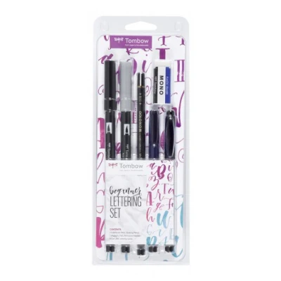 Image de Tombow set de lettrage manuel pour débutants