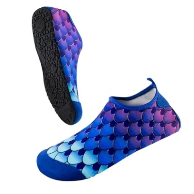 Afbeelding van Waterschoenen voor dames en heren, licht, ademend, sneldrogend, Blauw