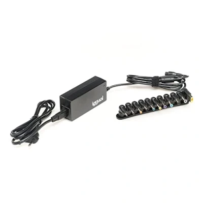 Image de iggual CUA 11T 45W Adaptateur secteur automatic, universal CA 100 240 V 45 Watt noir