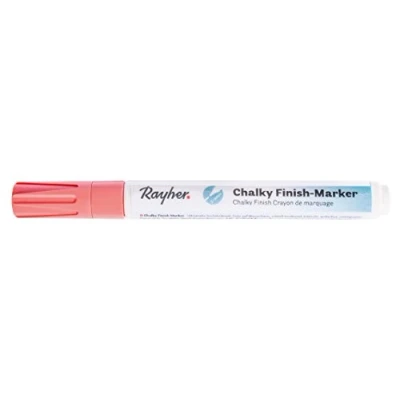 Afbeelding van Rayher Hobby 35017258 krijtfinish marker roze met ventiel, ultra matte acrylverf, hoge dekking, kwaliteit, een hoog krijtgehalte, krijtlook, nu ook als
