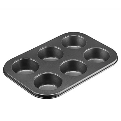 Afbeelding van Westmark bakvorm voor 6 muffins 26.5x18.5x3cm