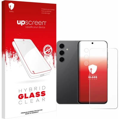 Afbeelding van upscreen Screenprotector voor Samsung Galaxy S24 FE (Voor+Camera) Folie Beschermfolie Beschermglas transparant