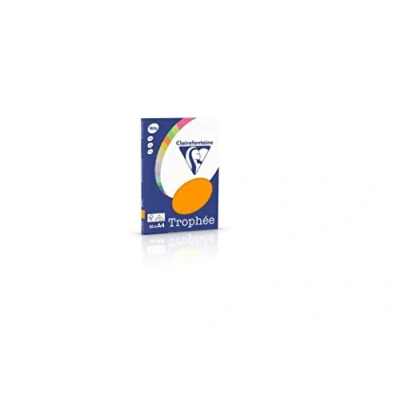 Afbeelding van Clairefontaine Trophée Fel Oranje Kopieerpapier A4 160 gram 50 vellen