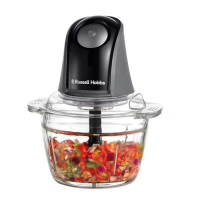 Image de Mini Hachoir Russel Hobbs Matte Charcoal 200 W 1 L Noir
