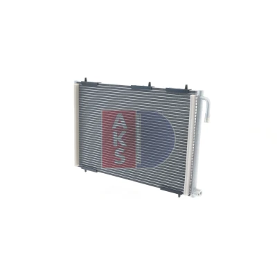 Afbeelding van AKS DASIS 162010N Condensor Airco Zonder droger 555x365x16 555 PEUGEOT: 206+ Hatchback, 206 SW, Hatchback