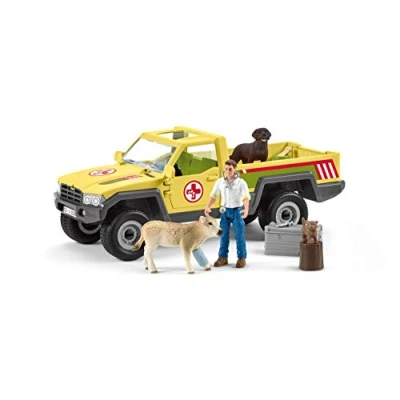 Afbeelding van Playset Schleich Veterinarian&#039;s Visit to the Farm
