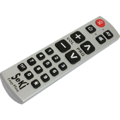 Afbeelding van Universele afstandsbediening Seki easy plus Grijs Makkelijke zelf leerbaar