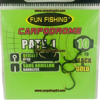 Afbeelding van Fun Fishing Pate 1 Barbless Haken Zonder Weerhaak 10