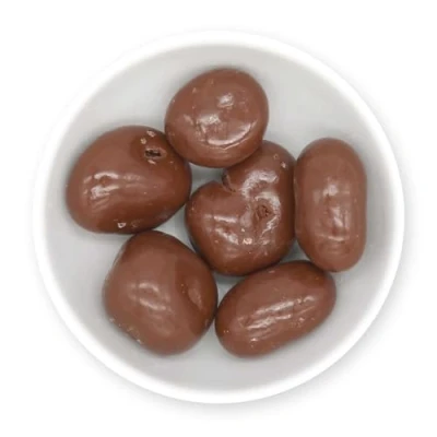 Afbeelding van 1001 Frucht Gember bonbons met chocoladecoating, 250 g, gember, volle melk, confectie, leuk cadeau voor katten, chocolade, exotische snack
