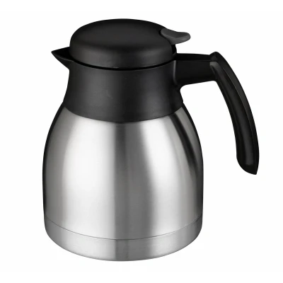 Afbeelding van Thermoskan Bravilor dubbelwandig 1.2 liter RVS zwart