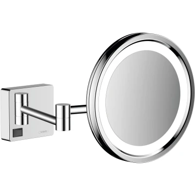 Afbeelding van Hansgrohe AddStoris scheerspiegel LED Licht
