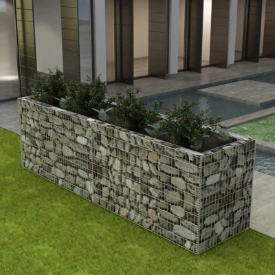 Afbeelding van Gabion plantenbak verhoogd 360x90x100 cm staal