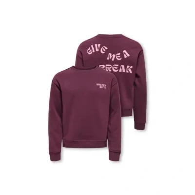 Afbeelding van KIDS ONLY Sweater Camine Bordeaux 164