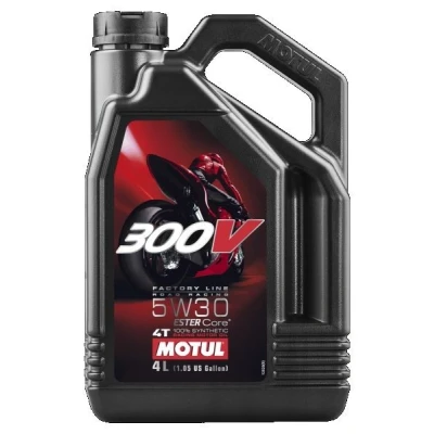 Afbeelding van Motul 4T FL ROAD RACING 5W 30 4L Motorolie 104111