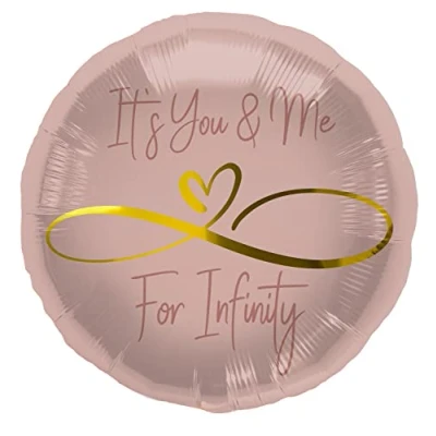 Afbeelding van Folat Folieballon Infinity Love 45 cm