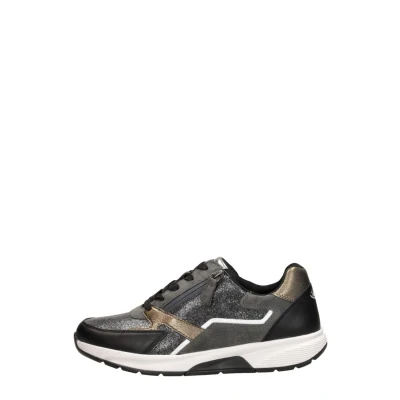 Afbeelding van Gabor Rollingsoft Veterschoenen Laag zwart Maat 9.5