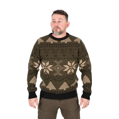 Afbeelding van Fox Festive Jumper trui XL Vis