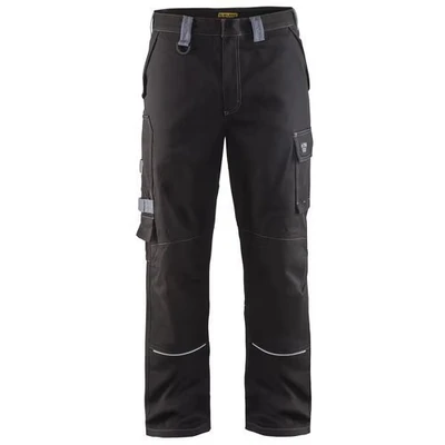 Image de Pantalon retardant flamme noir/gris