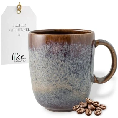 Afbeelding van Villeroy &amp; Boch Lave Beige Beker 400 ml