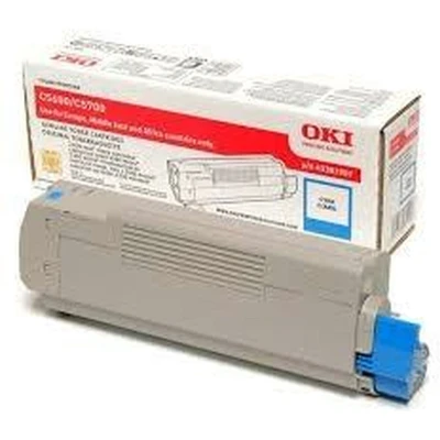 Afbeelding van OKI 43381907 Toner Cyaan