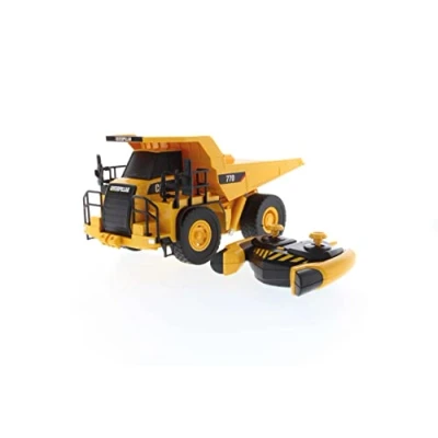 Afbeelding van R/C Cat 770 Mining Truck 1:35 Diecast Masters Radiografisch Bestuurbaar