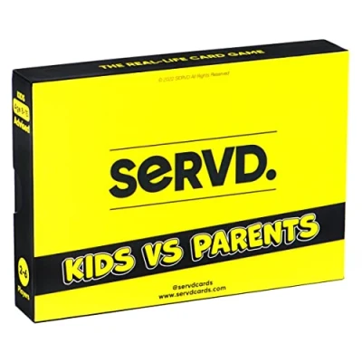 Afbeelding van SERVD Kids Vs Parents The Hilarious Real Life Family Card Game