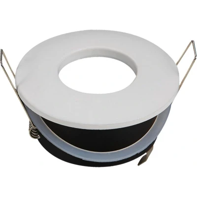 Afbeelding van IP44 GU10 armatuur Wit Rond