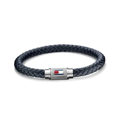 Afbeelding van Tommy Hilfiger Casual CORE Armband silvercoloured/ blue, Heren, Maat: One Size, Silver coloured/ blue