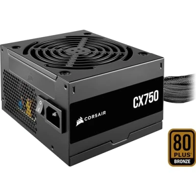 Image de CORSAIR CX Series CX750 Alimentation électrique (interne) ATX12V 80 PLUS Bronze 750 Watt