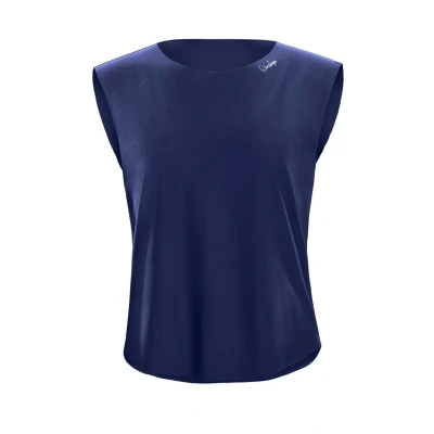 Afbeelding van Winshape Functional SOFT AND Light Top, Dames, Maat: XS, Dark blue