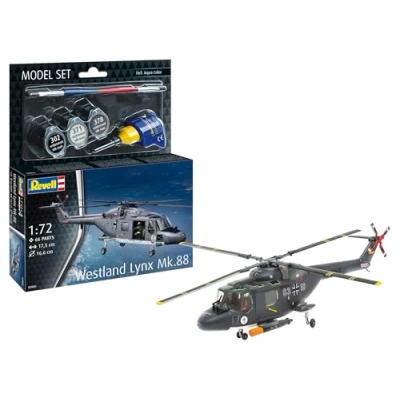 Afbeelding van 1:72 Revell 63805 Westland Lynx Mk.88 Helikopter Model Set Plastic Modelbouwpakket