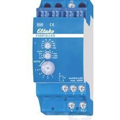 Afbeelding van Eltako F4SR14 LED Schakelactor RS485 4 kanaals DIN rails Schakelvermogen (max.) 1800 W