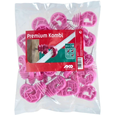 Afbeelding van Ako Premium Combi Isolator Roze 25 Stuks